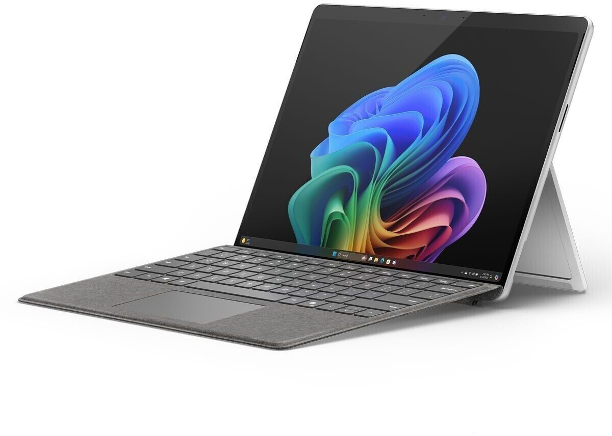 Microsoft Surface Pro 11. Edition (Intel) Copilot+ PC for Business Platin, 13" Touch, Intel U5, 16GB RAM, 256GB SSD, W11 Pro