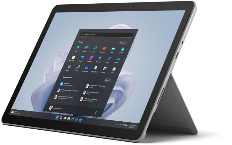 Microsoft Surface Go 4 f. Business Platinum, 10,5" Touch, Intel N200, 8GB RAM, 128GB, Win11 Pro (Black Week)