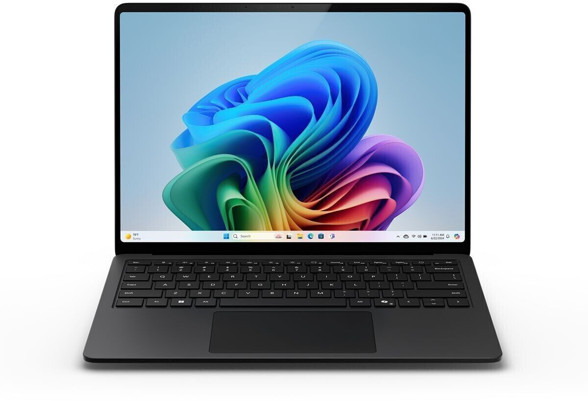 Microsoft Surface Laptop 7. Edition  Copilot+ PC Black, 13"Touch, Snapdragon® X Plus, 16GB, 1TB, W11P